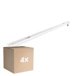 Mehrfachpackung 4x Deckenleuchte V2 LED T8 | Geeignet für 1x 120cm LED Röhre
