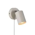 Nordlux Explore Wandleuchte Metall Beige | Geeignet für GU10