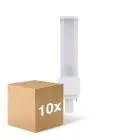 Mehrfachpackung 10x Ledvance Dulux-D LED 6W - 840 Kaltweiß | 2-Pins - Ersatz Für 13W